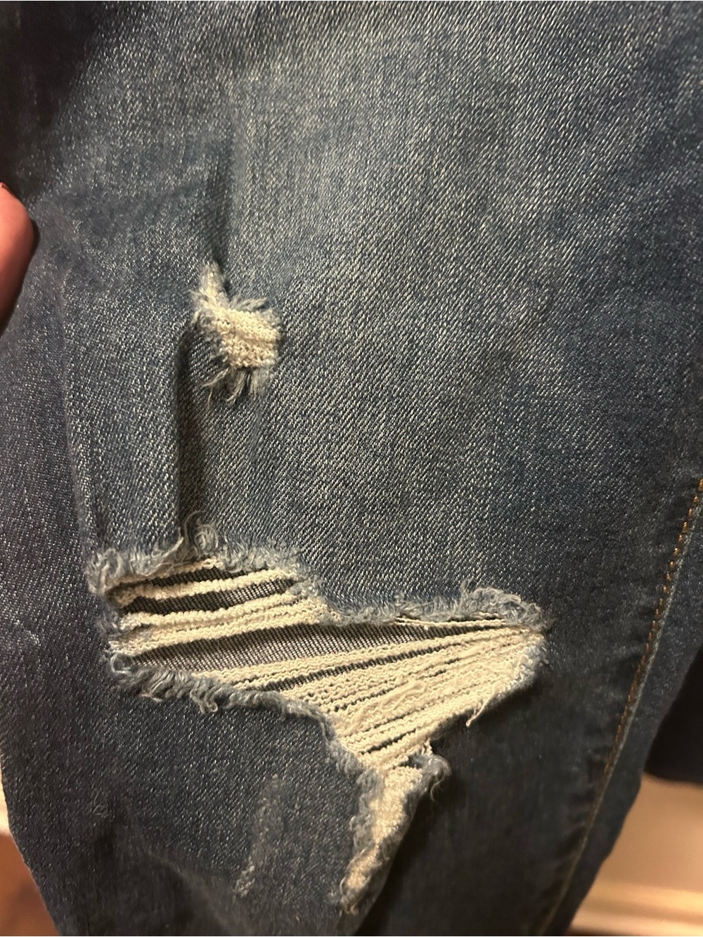 Old Navy Blue Rockstar Jeggings - Picture 3 of 6